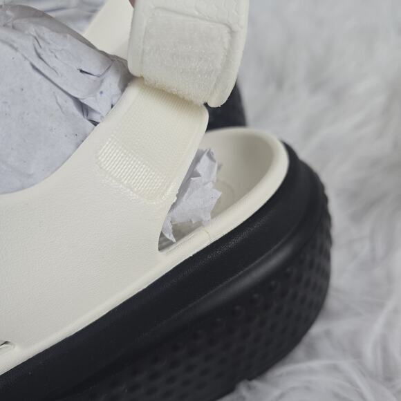 Crocs Stomp Fisherman Women's Sandal Chalk 209938-0WV US Size 9 - Picture 7 of 7